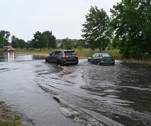 Szczecin zalany po burzy, 1.07.2022