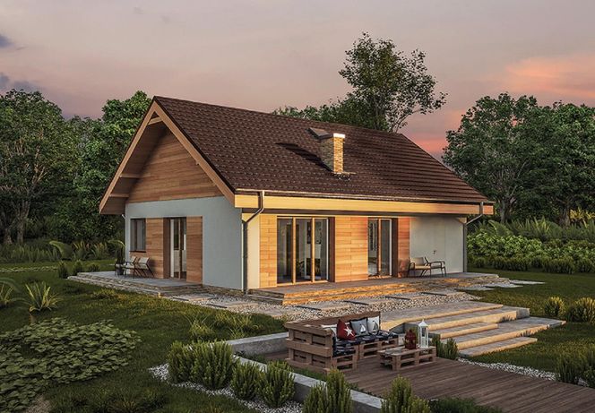 Miarodajny 50 m2 z garażem