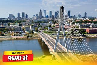 Ile zarabia sie w polskich miastach?