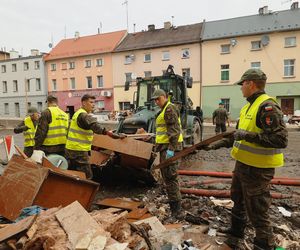 Głuchołazy. Zniszczenia po powodzi 