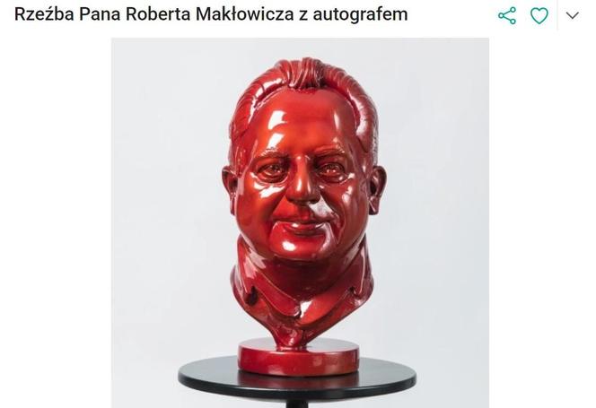 Rzeźba Roberta Makłowicza