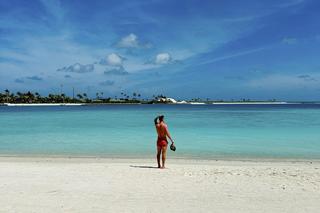 Krzysztof Piątek z żoną na rajskich wakacjach