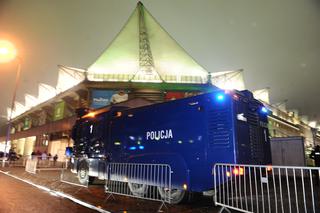 Policja obstawia mecz Legia - Zagłębie
