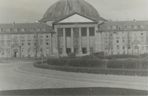 Projekt kościoła powstał w 1924 roku i był wzorowany na rzymskim Panteonie