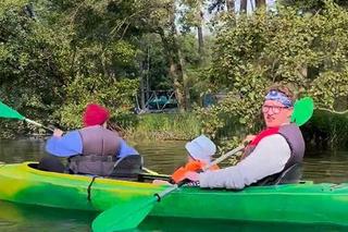 Małgorzata Ostrowska-Królikowska kajakiem po Bałtyku