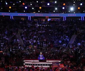 Wiec Trumpa na Madison Square Garden