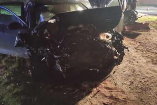 Makabryczny wypadek pod Ostrowią Mazowiecką! 17-latka nie przeżyła zderzenia z ciągnikiem [ZDJĘCIA]