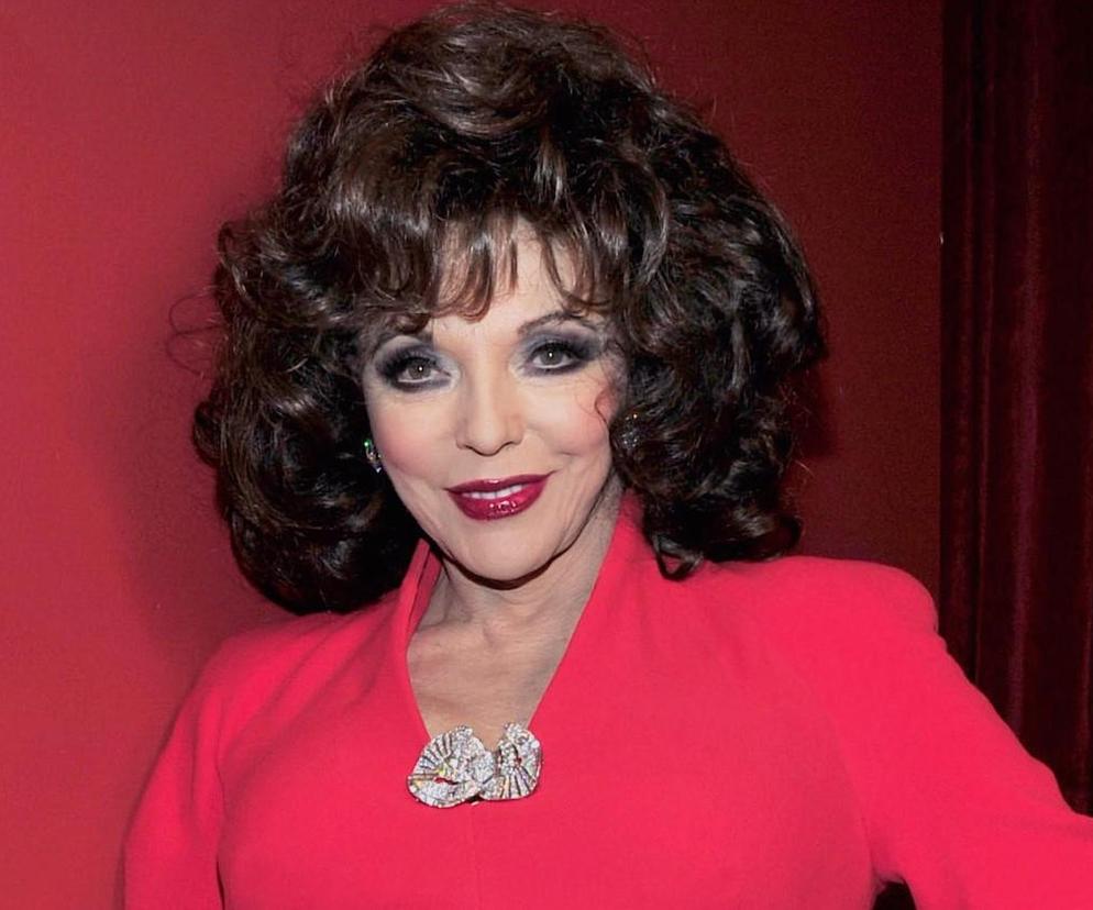 Tak dziś wygląda Joan Collins. Serialowa Alexis z Dynastii wygląda na 91 lat?