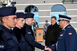 Ślubowanie nowych funkcjonariuszy podlaskiej policji