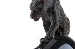 Figurka Swarovski – wysadzany kryształkami czarny jaguar