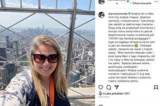 Ela Romanowska świętuje urodziny w Nowym Jorku