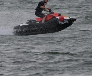 Iga Świątek na skuterze nad polskim morzem