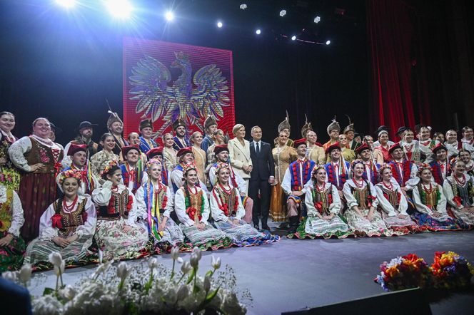 Andrzej Duda z Polonią w Copernicus Center