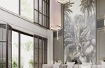 Nowoczesne wnętrza pod Warszawą w stylu modern classic, boho i japandi