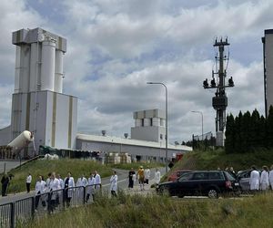 Pożar laboratorium w Gdyni