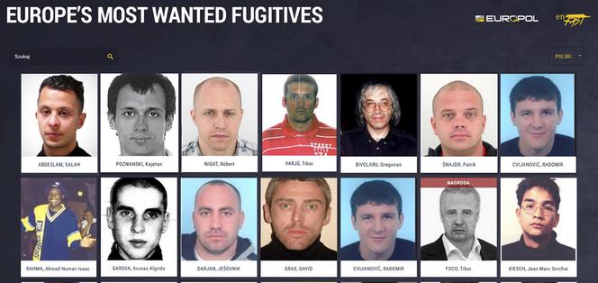 list gończy Europol Kajetan Poznański