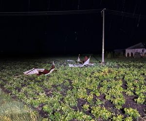 Powiat zamojski po burzach. Strażacy  wyjeżdżali wielokrotnie