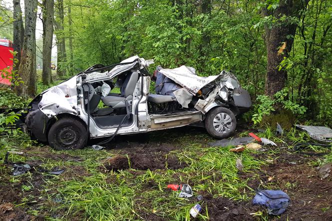 Wypadek pod Warszawą