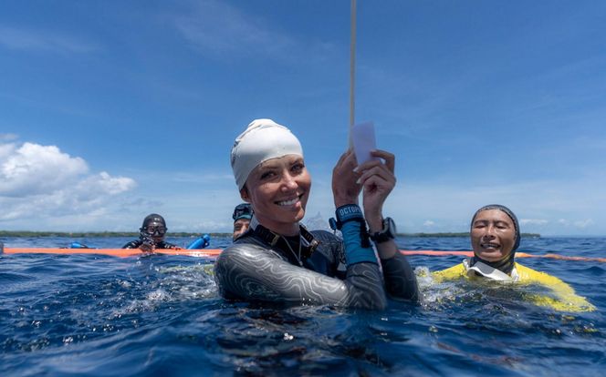 Polka Agata Załęcka osiągnęła sukces bijąc rekord swiata we freedivingu.