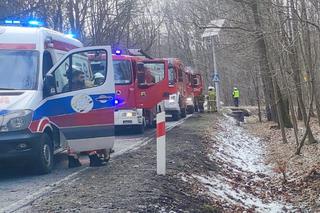 Tragiczny wypadek w Katowicach na trasie z Murcek do Kostuchny