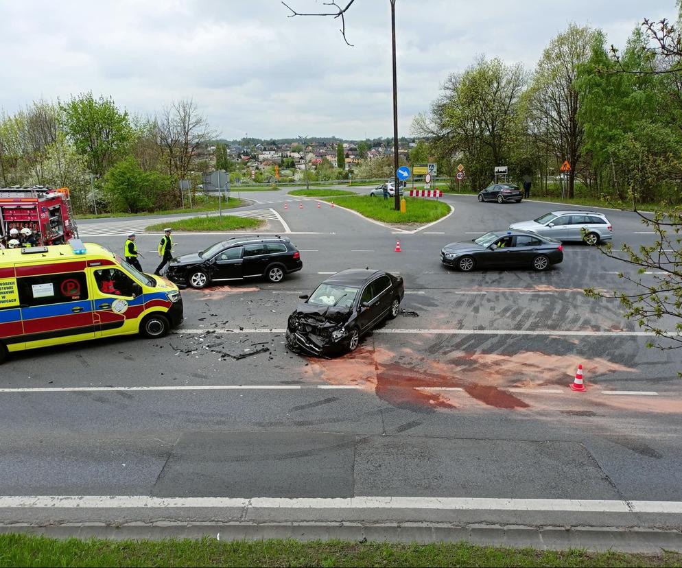 Wypadek na Górce Mikołowskiej