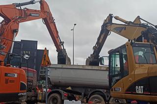 Olsztyn. Wypadek podczas prac przy inwestycji tramwajowej