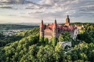 Najpiękniejsze zamki w Polsce według AI