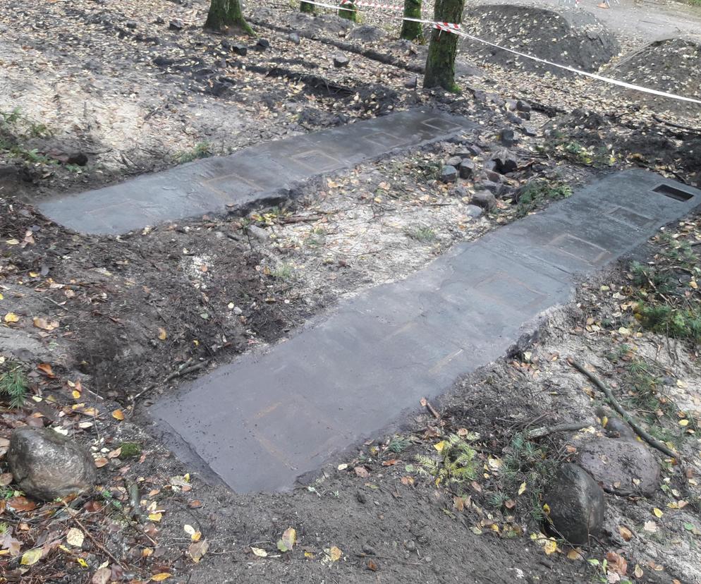 Zaporę przeciwczołgową z okresu II Wojny Światowej odkryto na Płotkach w Pile
