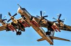 Tu-95 uzbrojony w pociski Ch-101