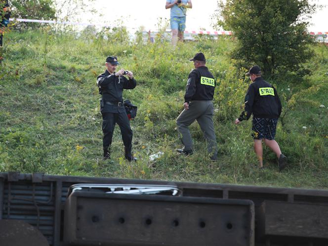 WYPADEK POCIĄGU Warszawa – Katowice w BABACH