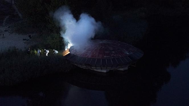 Statek UFO pojawia się na filmach