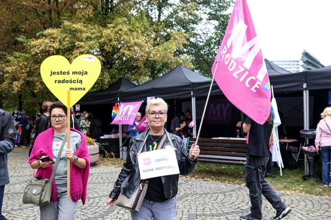 Marsz Równości w Katowicach 2025. Setki ludzi przeszło ulicami miasta. Były protesty