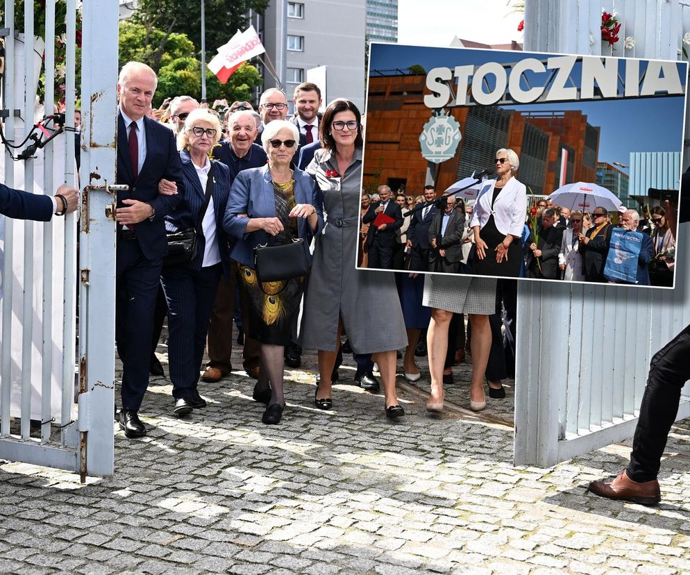 Danuta Wałęsa na obchodach 45. rocznicy podpisania Porozumień Sierpniowych