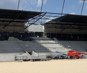 Stadion Miejski w Katowicach jest na ukończeniu. Najnowsze zdjęcia z czerwca