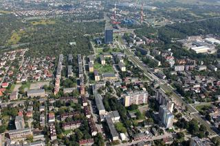 Żyleta, czyli obecnie budynek Wydziału Nauk Przyrodniczych Uniwersytetu Śląskiego w  Sosnowcu