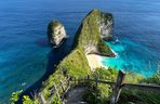 9. miejsce - Plaża Kelingking wyspie Nusa Penida w Indonezji