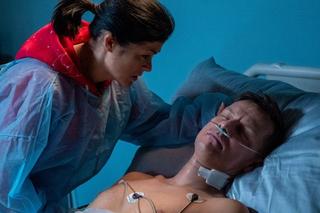 M jak miłość odc. 1736. Piotrek (Marcin Mroczek), Kinga (Katarzyna Cichopek)