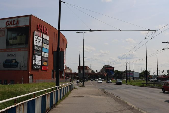 Tak wygląda al. Unii Lubelskiej w Lublinie przed przebudową (pierwsza połowa czerwca 2025)