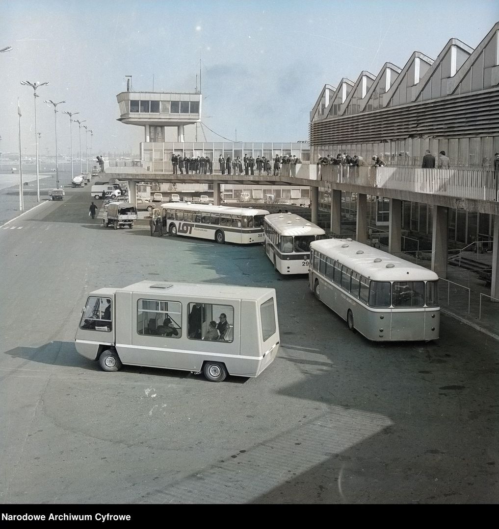 Terminal na Okęciu z roku 1969