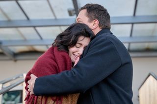 Na Wspólnej odc. 3997. Klaudia (Justyna Karłowska), Michał (Robert Kudelski)