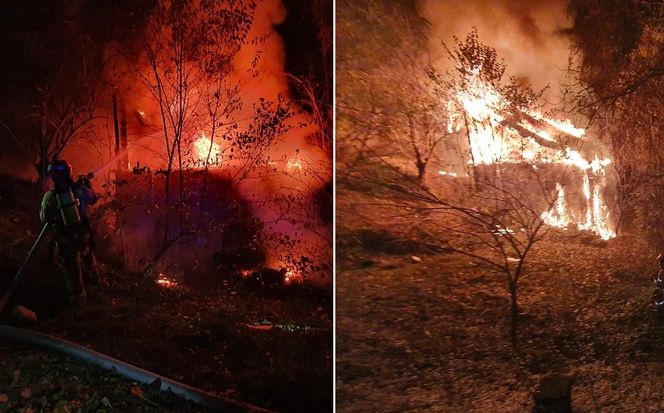 Lublin. Tragiczny pożar pustostanu. Trzy osoby nie żyją [ZDJĘCIA].