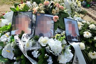 Grób Kasi, Tomka i Kacperka utonął w białych kwiatach. Dopiero był ich ślub. Tragiczny wypadek pod Szuszalewem