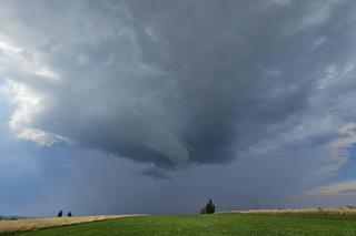 Front burzowy w Śląskiem