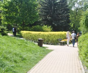 Park Miejski w Kielcach. Wiosna 2025