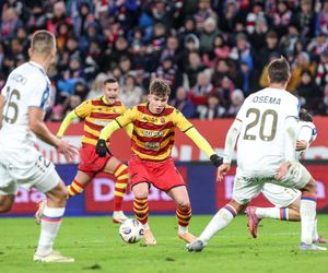 Górnik Zabrze - Jagiellonia Białystok, zdjęcia kibiców i zawodników z meczu 13. kolejki PKO BP Ekstraklasy