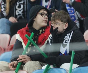 Kibice na meczu Górnik Zabrze - Lech Poznań