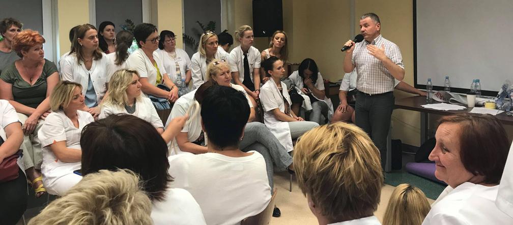 RAPORT: Strajk w SPSK 4 w Lublinie. Pierwszy dzień nie przyniósł porozumienia