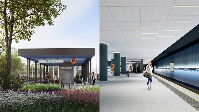 3. linia metra w Warszawie – wizualizacje