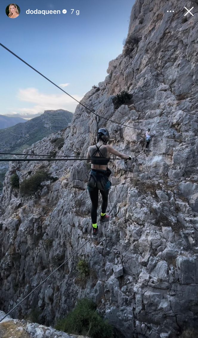 Doda na wspinaczce górskiej