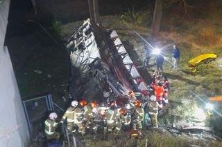 Wypadek na autostradzie A4